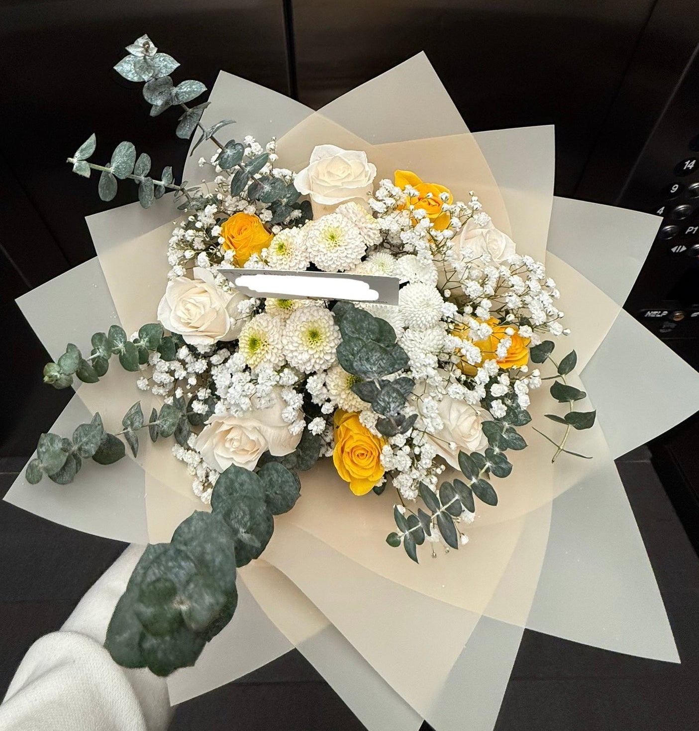 The Golden Ivory Bouquet